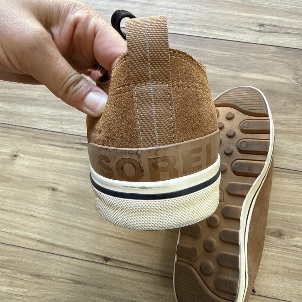 Sorel Metro II Low Sneakers Men's Size 13 Elk Chalk Suede Waterproof Lace-Up - Picture 9 of 10